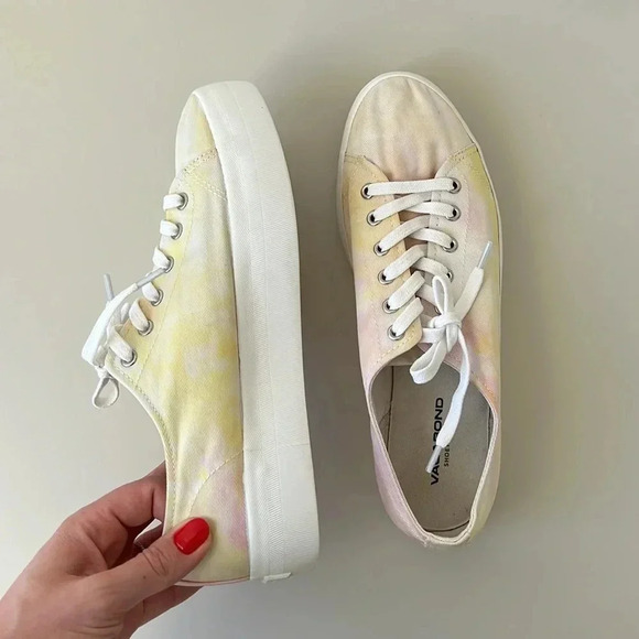Vagabond Peggy Tie Dye Platform Sneakers - Picture 6 of 7